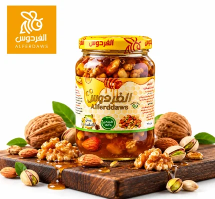 عسل بالمكسرات